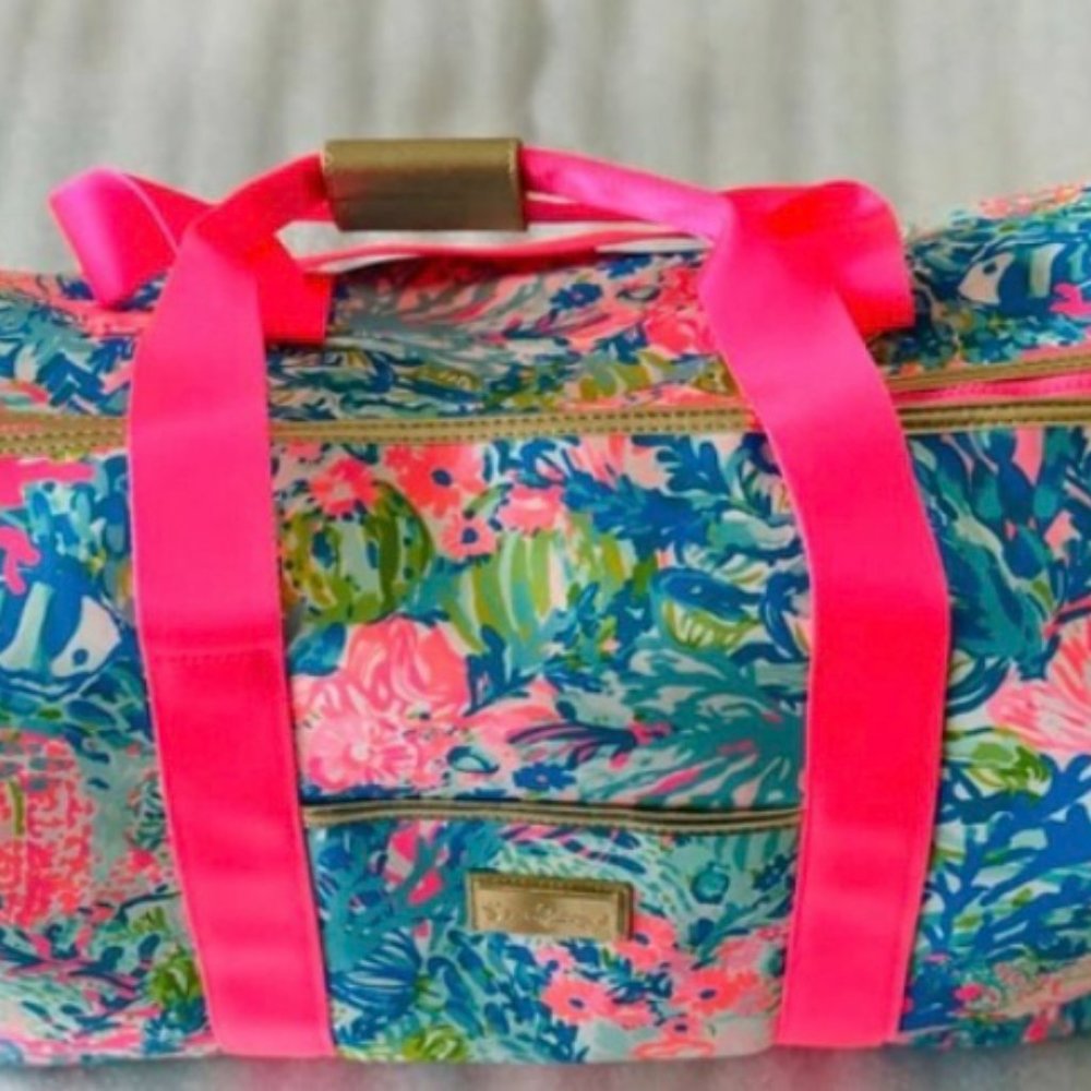 Lilly Pulitzer NWT Travel Duffel Bag